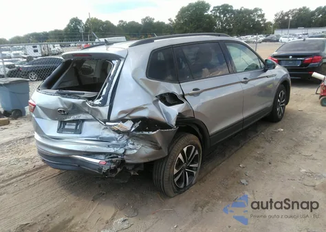 2024 Volkswagen Tiguan 2.0T S из США, поврежденный, VIN 3VVRB7AX1RM048981